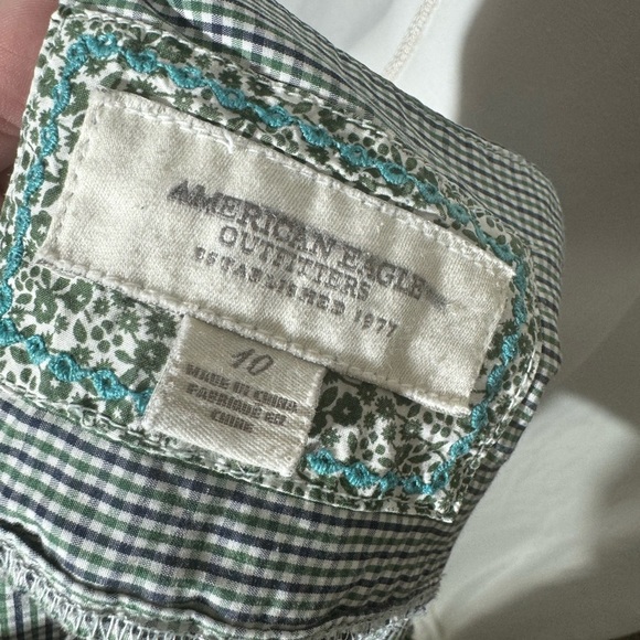 American Eagle Outfitters Plaid A-Line Skirt - Picture 7 of 9